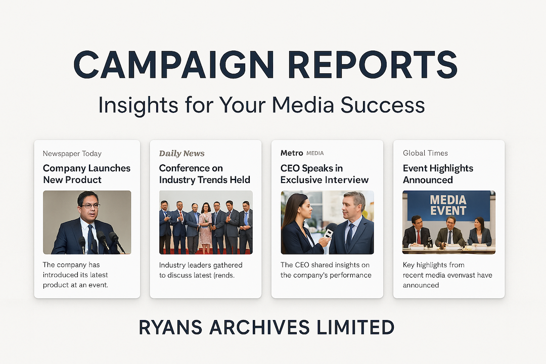 Maximizing the Power of Information: Ryans Archives Ltd.’s Premier News Monitoring Service