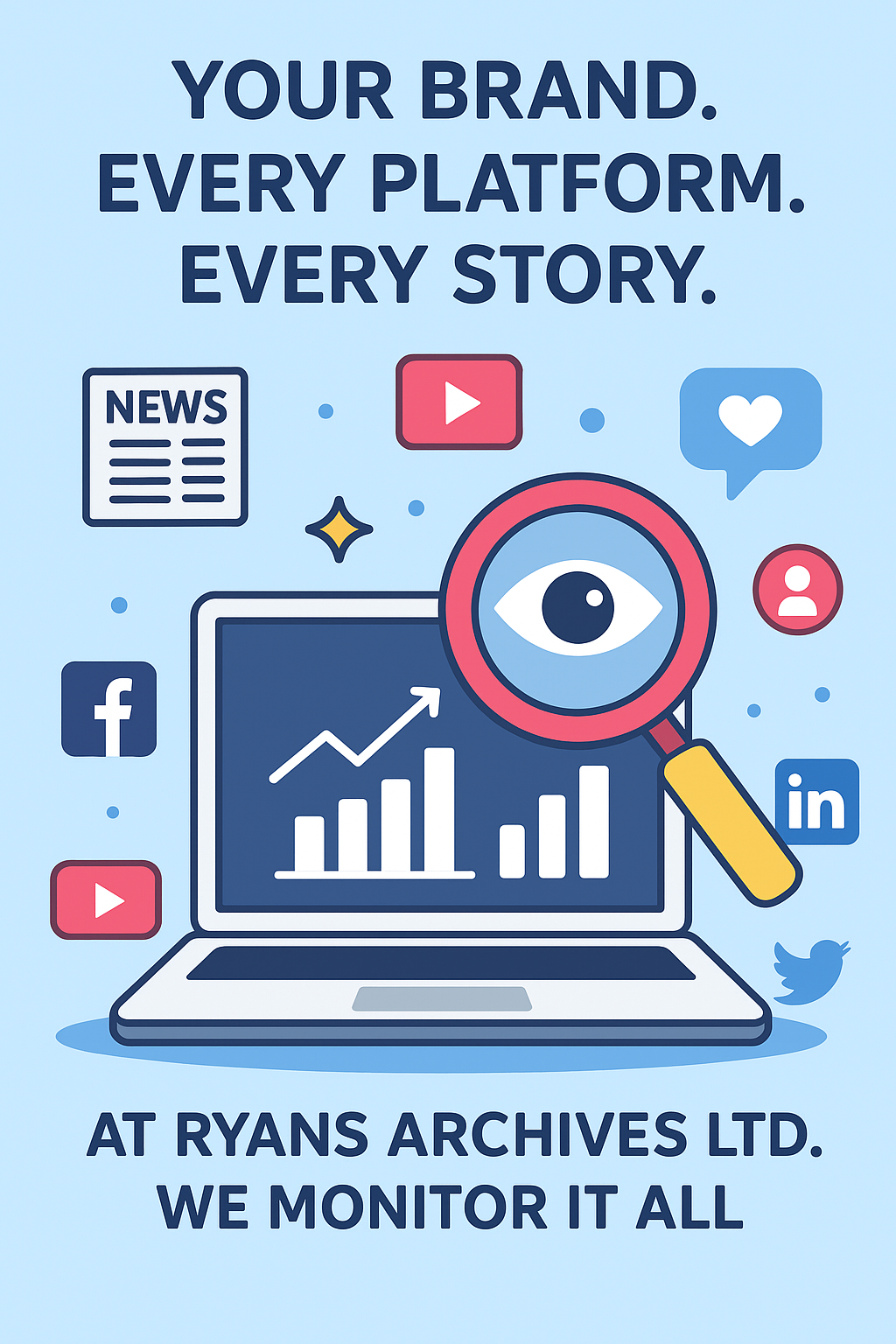 Global Media Monitoring and Insights with Ryans Archives Ltd.